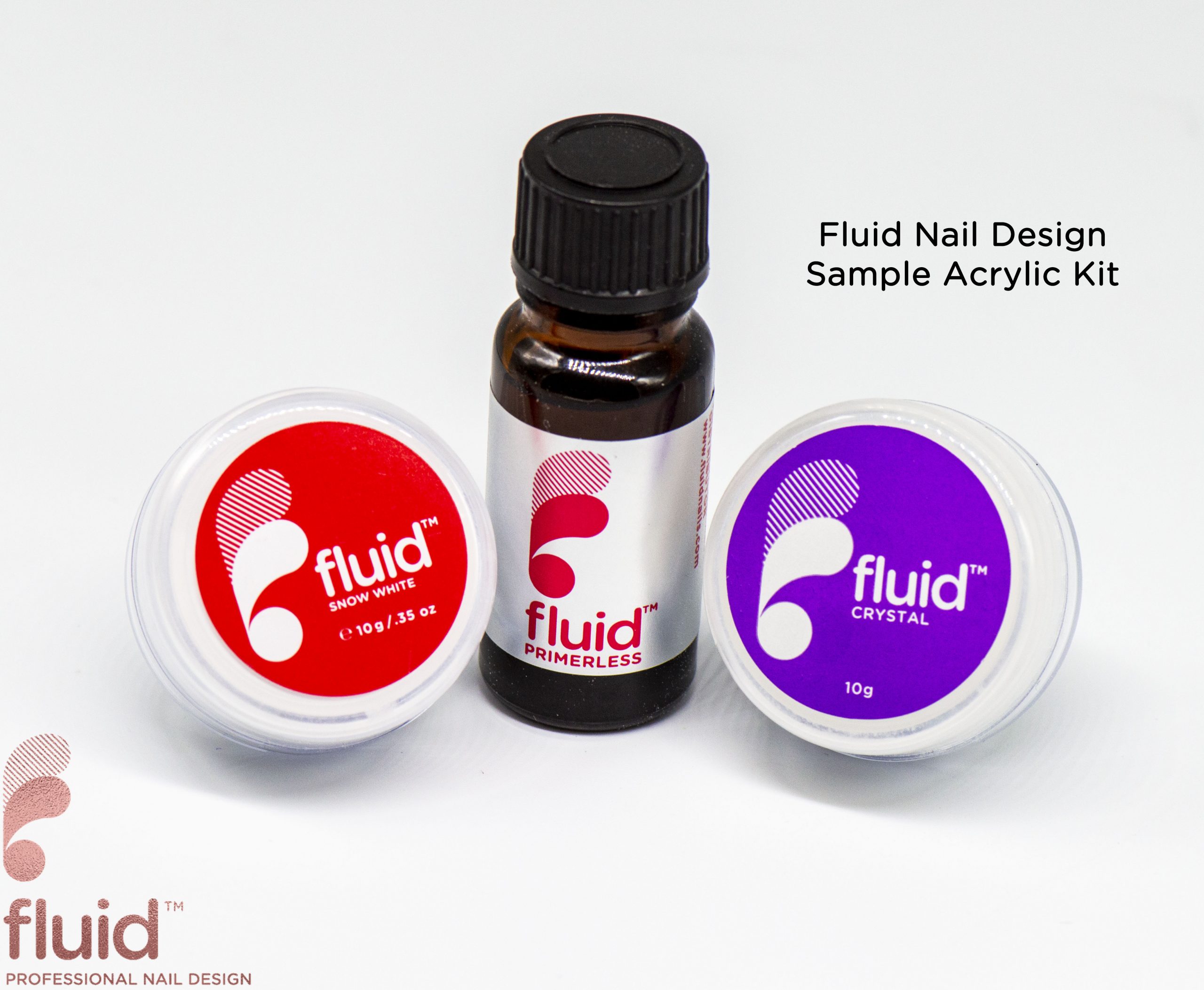 Fluid Nail Design - Sample Acrylic Kit