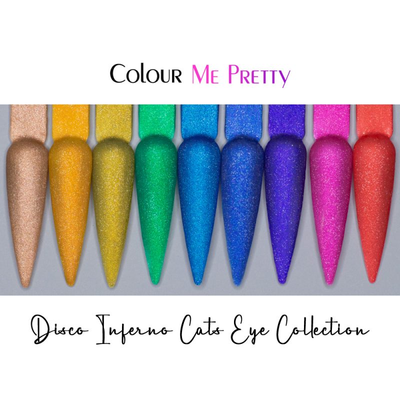 Gel Polish Collection - Cats Eye Disco Inferno