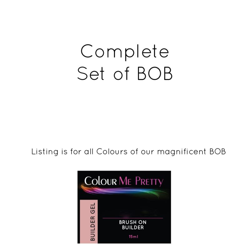 Brush On Builder (BOB) - Complete Set