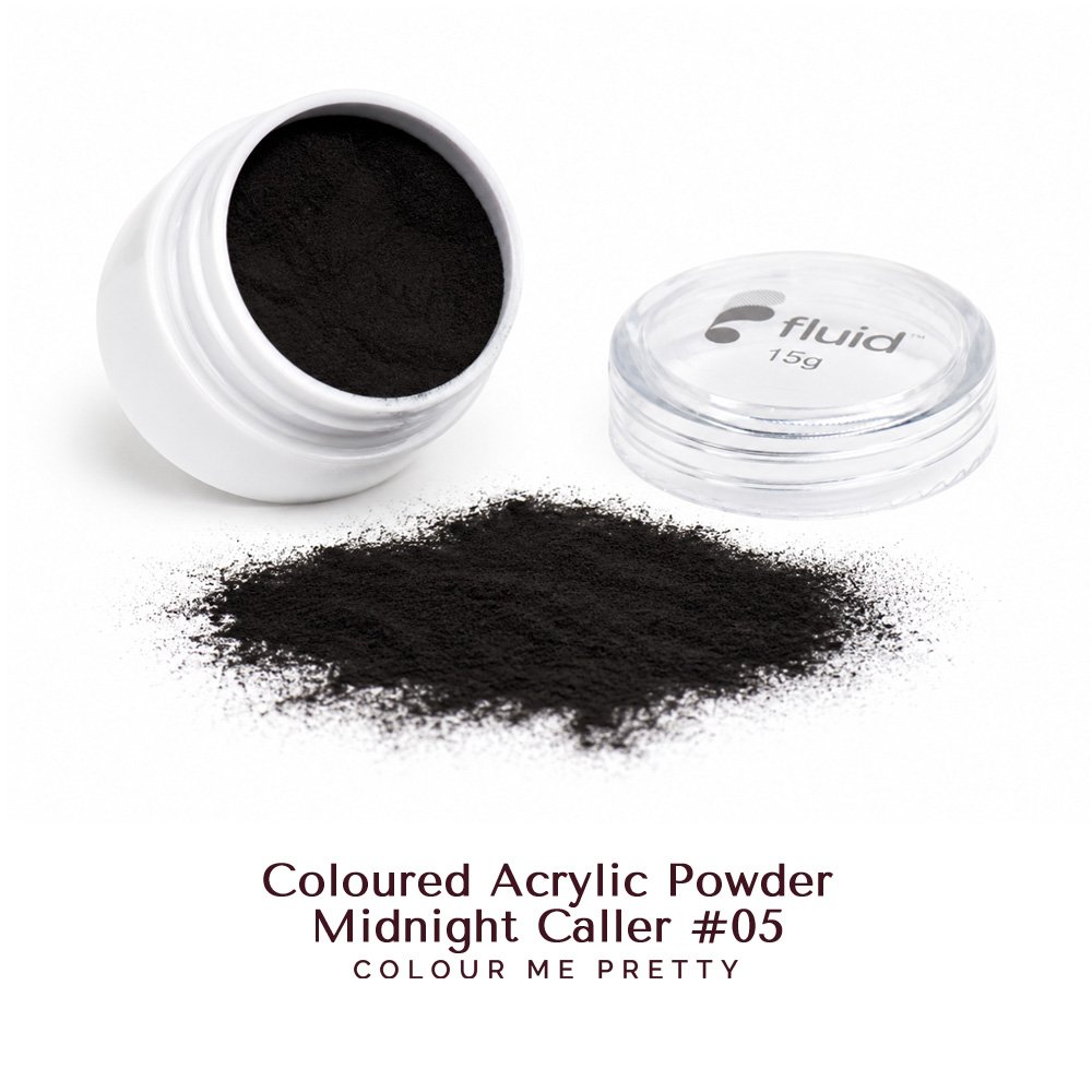 Fluid Coloured Acrylic Powder - Midnight Caller #05