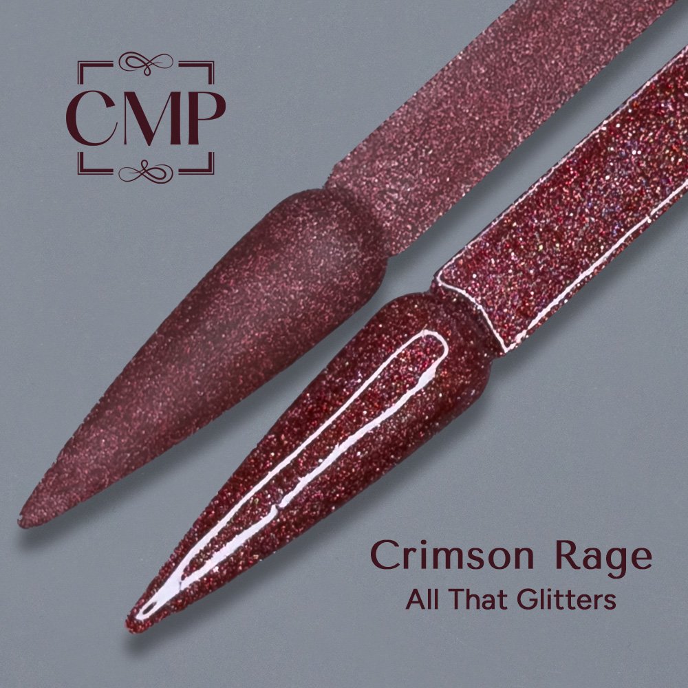 Gel Polish - Crimson Rage (Flash On Flash Off)