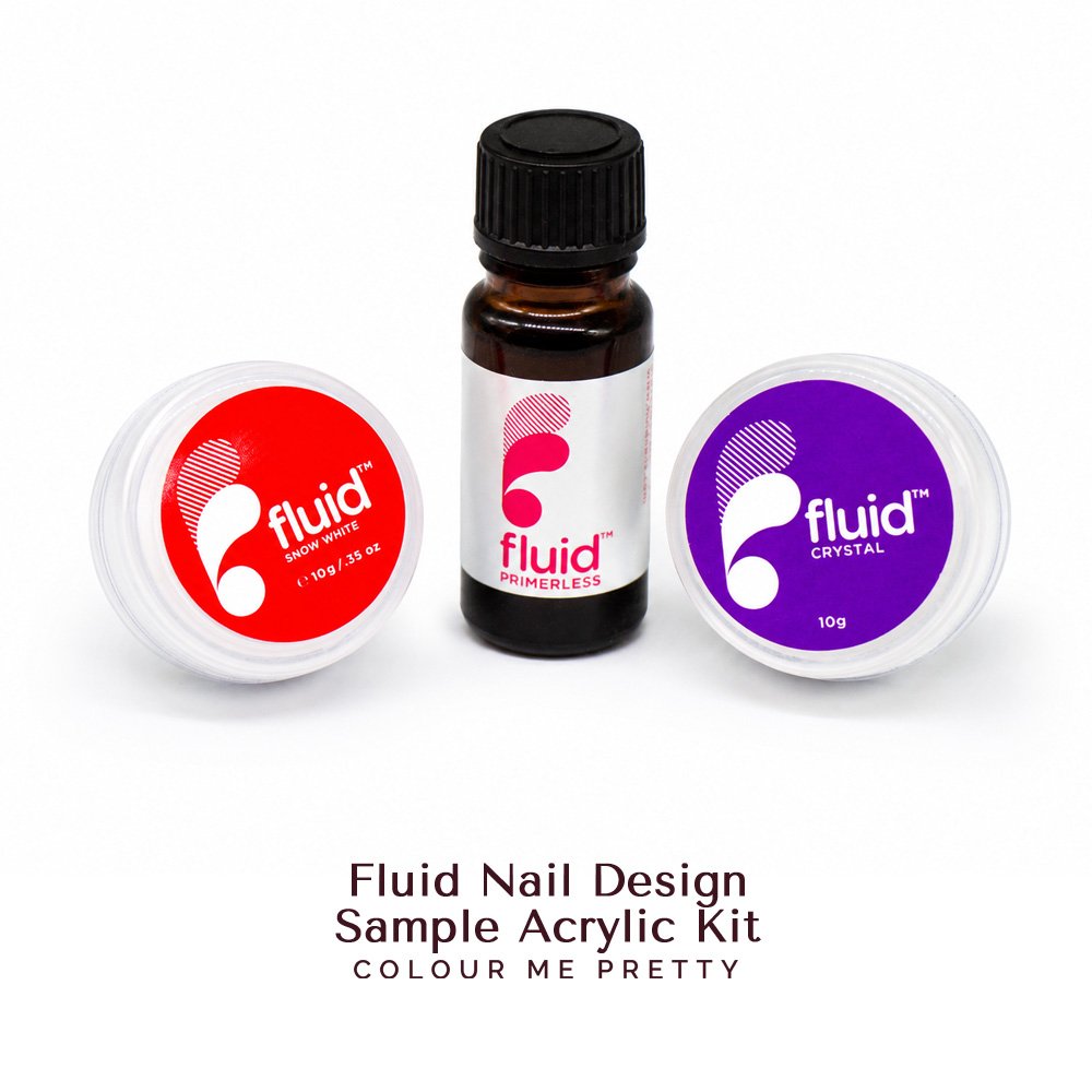 Fluid Nail Design - Sample Acrylic Kit