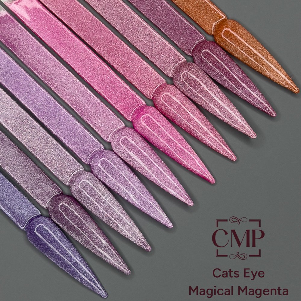 Gel Polish Collection - Cats Eye Magical Magenta