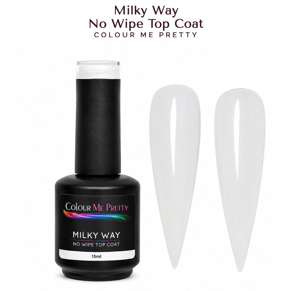 UV/LED - Milky Way No Wipe Top Coat 15ml