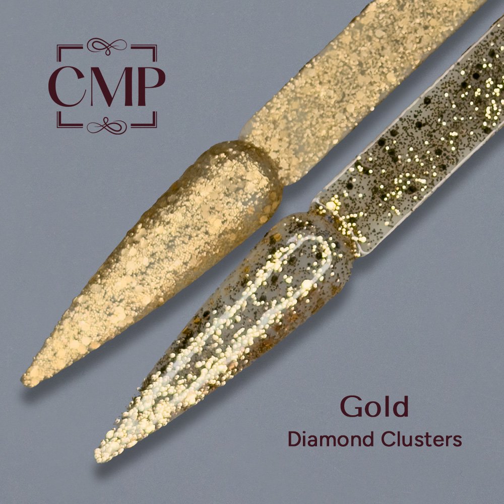 Gel Polish - Gold Clusters