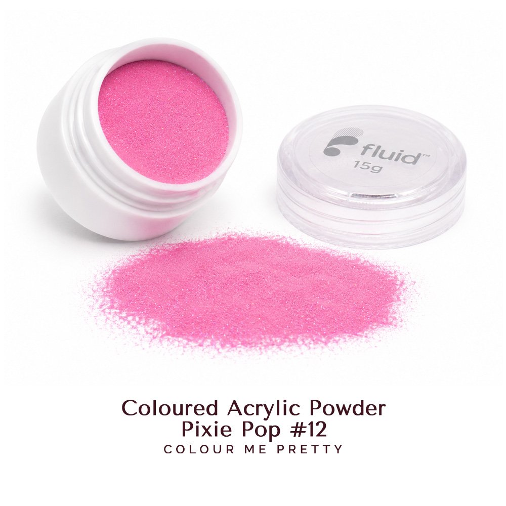 Fluid Coloured Acrylic Powder - Pixie Pop #12