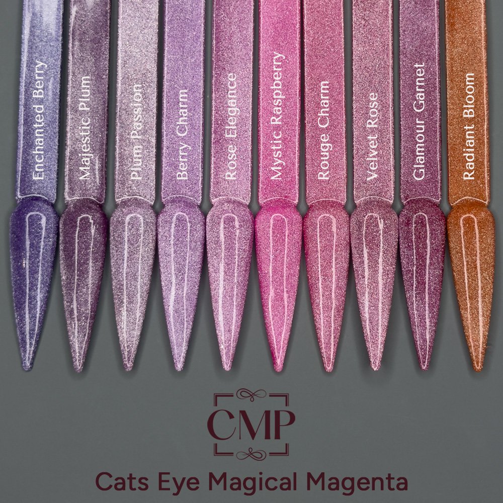Gel Polish Collection - Cats Eye Magical Magenta