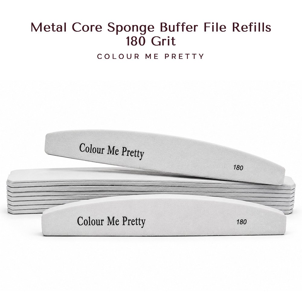 Files - Metal Core Sponge Buffer Refills - 180 Grit