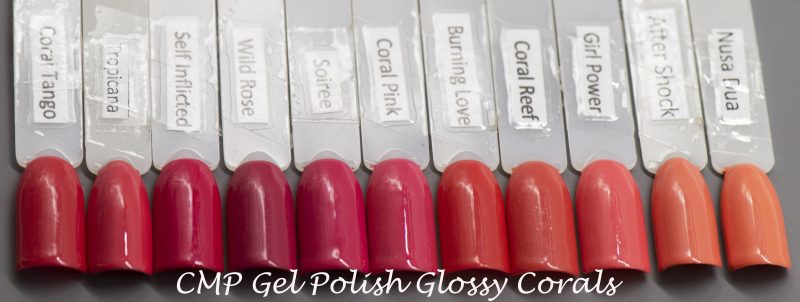 Gel Polish - Coral Tango - Colour Me Pretty Nails