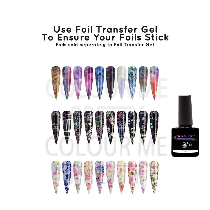 UV/LED - Foil Transfer Gel 10ml - Colour Me Pretty Nails