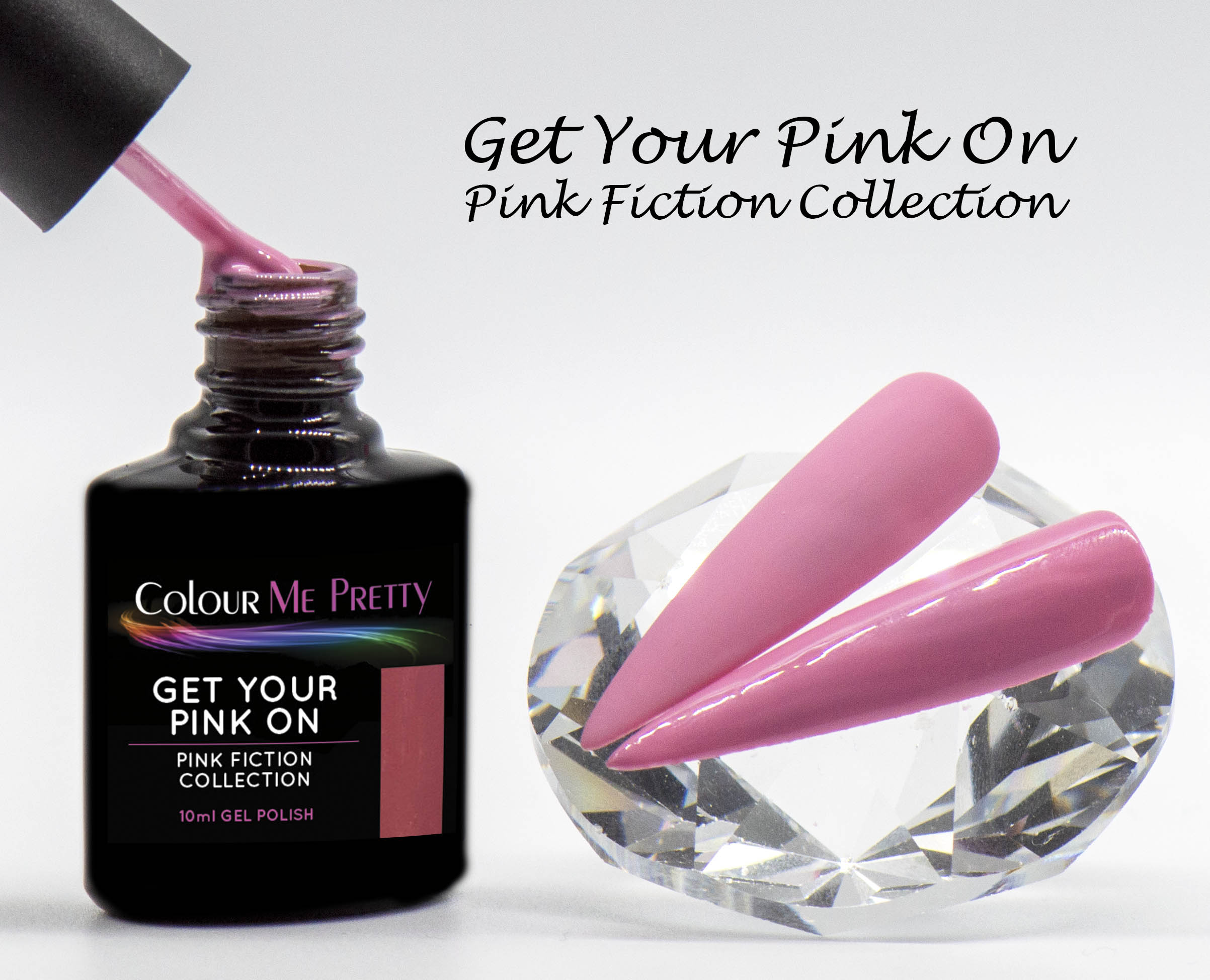 Gel Polish - Get Your Pink On - Colour Me Pretty Nails