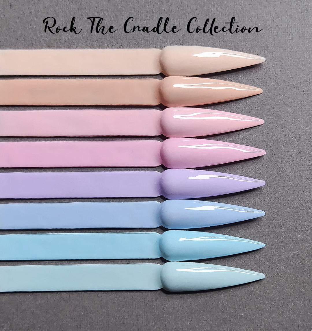 Gel Polish - Rock The Cradle Collection - Colour Me Pretty Nails