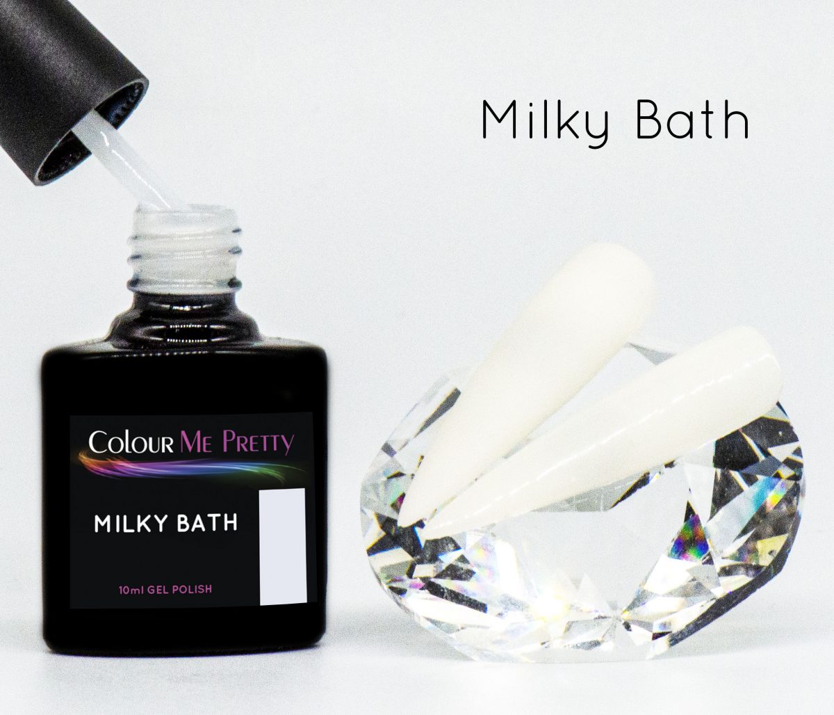 Gel Polish Milky Bath Colour Me Pretty Nails