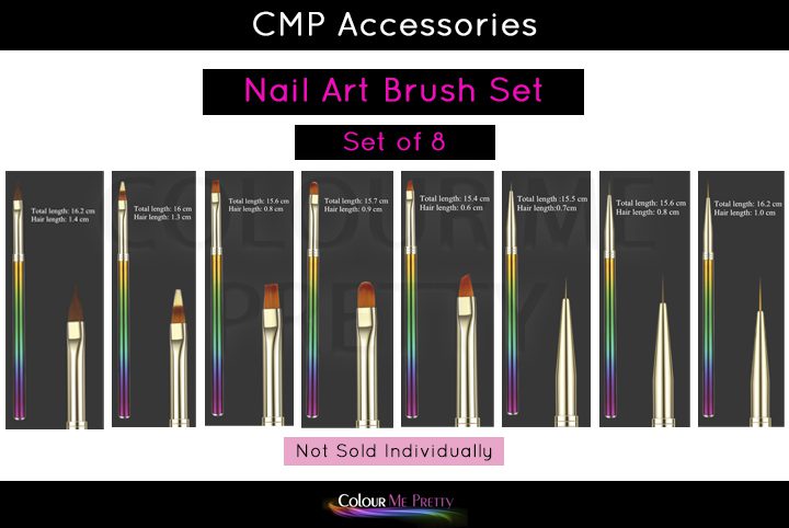 5. Acrylic Nail Art Brush Set - wide 7
