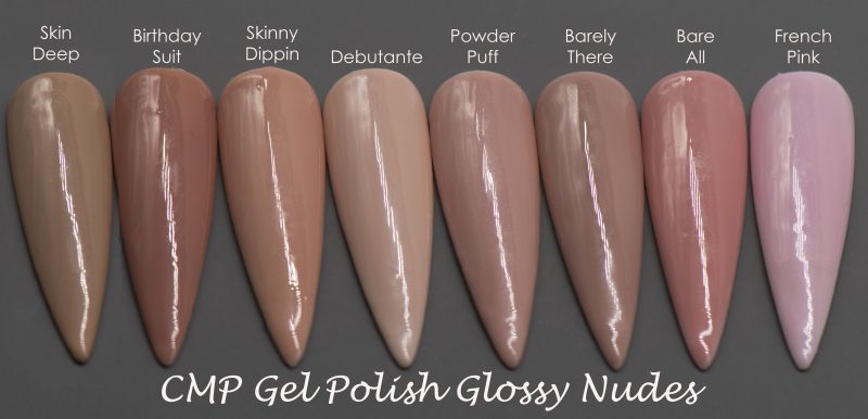 Gel Polish – Barely There | Colour Me Pretty Nails