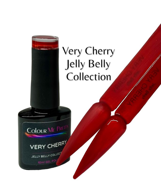 Gel Polish - Very Cherry Jelly Belly - Colour Me Pretty Nails